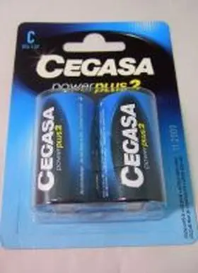 (2) Pilas Power Plus C R14 Bl2