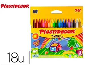 Plastidecor 18 Colores Plastidecor - Bic