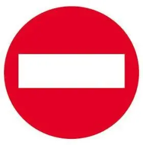 Etiquetas Prohibido el Paso