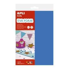 Goma Eva Apli 10 Hojas Colores Surtidos