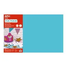 (5) Goma Eva Azul Celeste 60X40 cm