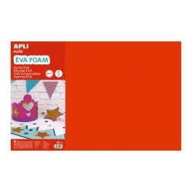 Goma Eva Rojo 60X40 cm Apli