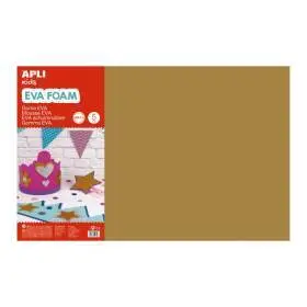 Goma Eva Marron 60X40 cm Apli