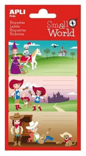 Etiqueta Escolar Medieval