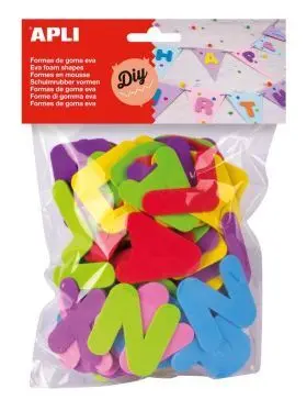 Bolsa Formas Eva Letras 104U. Apli