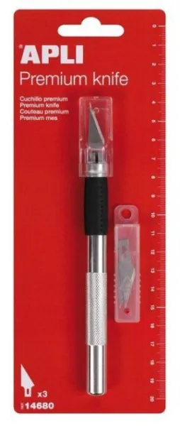 Cuchillo Hobby Premium+3Recambios 1U.