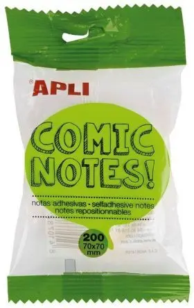 Notas Comic Brillante Apli