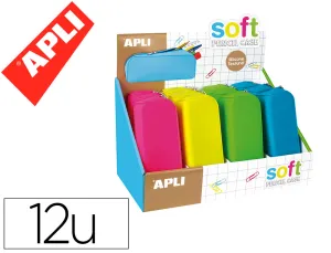 Estuche Silicona Soft Fluor Apli