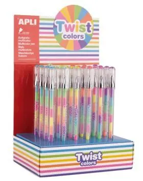 Boligrafo Gel Twist Apli