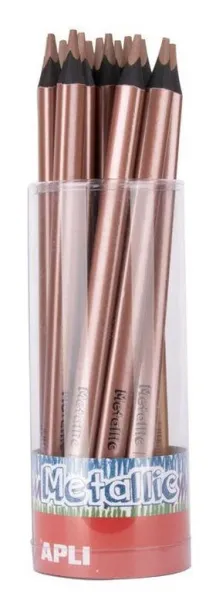 Lapiz Jumbo Metallic Marron