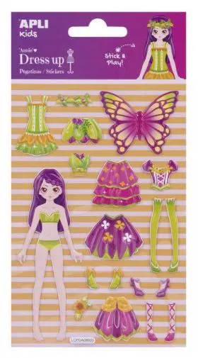 Peg. dress. escenario Annie