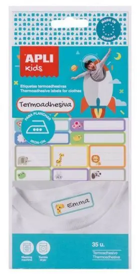Etiquetas Textil Termoadhesivas Apli