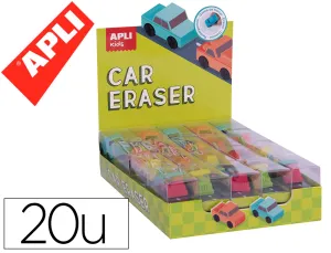 Goma de Borrar Coche Apli