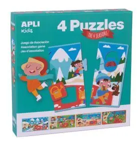 C. 4 Puzles las Estaciones Apli