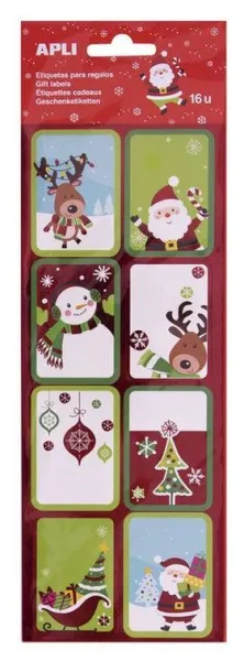 Regalo Navidad Fondo Rojo