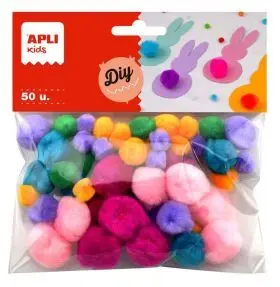 B. Pom Pom Colores Suaves