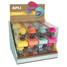 Grapadora Fluo 4 Colores Apli