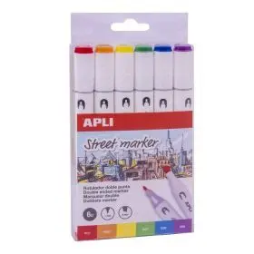 Rotulador Street Marker Col Surt 6 u
