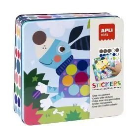 Caja Met. juego Gomets Perros Apli
