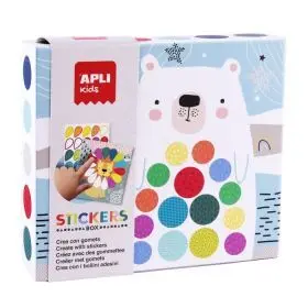 Caja Stickers Box Oso Apli