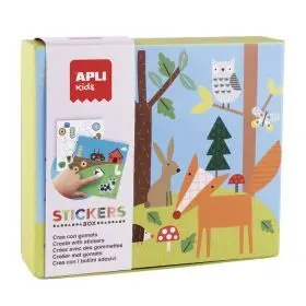 Caja Stickers Box Bosque Apli
