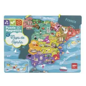 Puzle Magnetico España 50U Apli