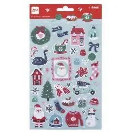 B. pegat. Navidad Holly Jolly 1H Apli