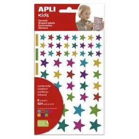 B. gomets Multicolo Estrellas Peps 6H Rem = Apli