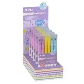 B. Highlighters Borrables 6U Apli