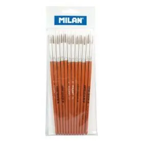 Pack 12 Pinceles Esc. Redondos 101, 6