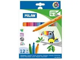 Rotulador 12 Colores Supertip
