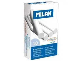 (10) Tizas Blancas Milan