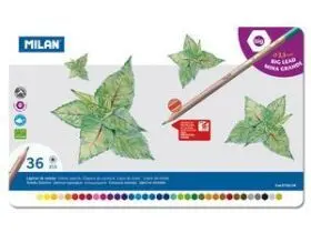 Caja Metalica 36 Lapices Milan Color