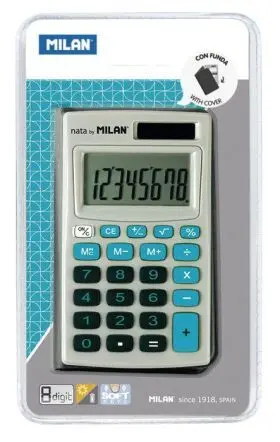 Calculadora 8 Digitos Azul