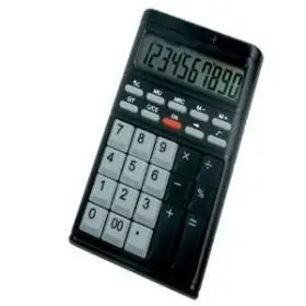 Calculadora 10 Digitos Negra