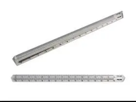 Regla Triangular Transparente 15 cm Milan