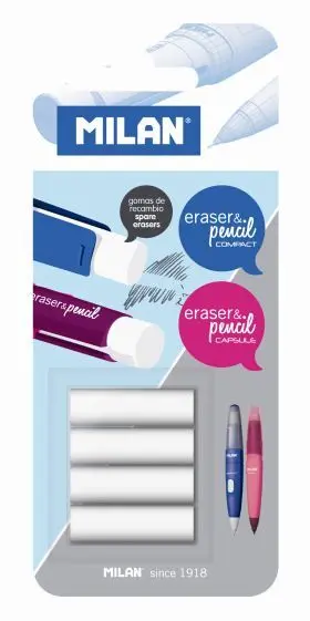 Gomas Recambio Eraser&Pencil