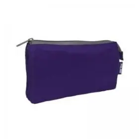 Portatodo Tres Cremalleras Flash Lila