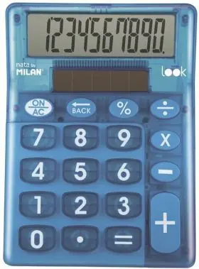 Calculadora 10 Digitos Look Azul