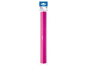 Regla 30Cm Rosa