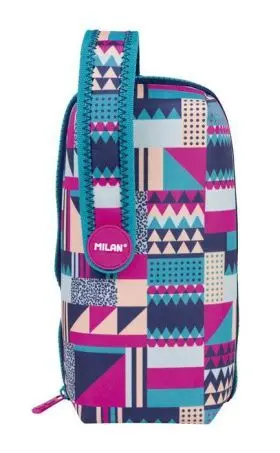 Kit 4 Estuches Contenido -New Geo Rosa