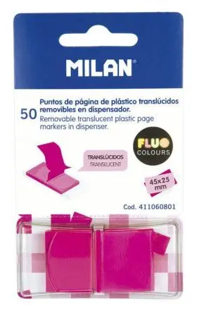 Marcador de Pagina Rosa 50U.