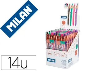 Estuche 4 Boligrafos Copper Milan