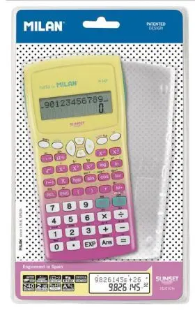 Calculadora Cientifica 240 Funciones Sunset Pink