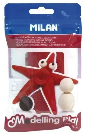 Pasta Modelling Play Seca Aire 100G Rojo