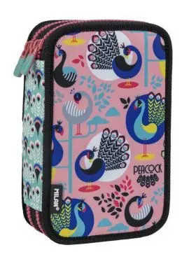Plumier 2 Pisos Contenido Peacock