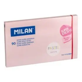 Bloc 90 Notas Adhesivas 127X76 Rosa Pastel