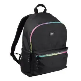 Mochila Escolar Cap. 22L Sunset Negra