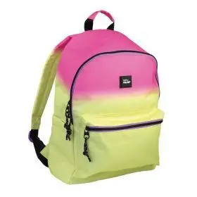 Mochila Escolar 22L. Sunset Amarillo