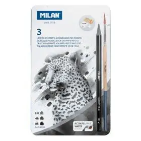 Estuche Met. 3 Lapices Todo Grafito+